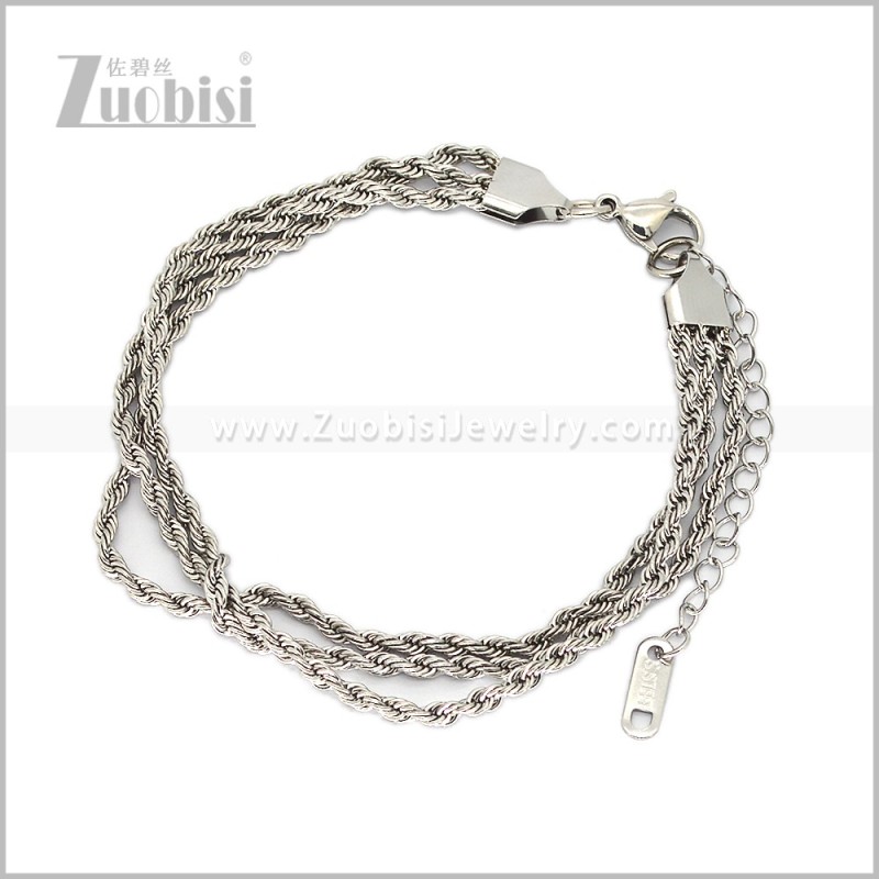 Stainless Steel Bracelets b011107S