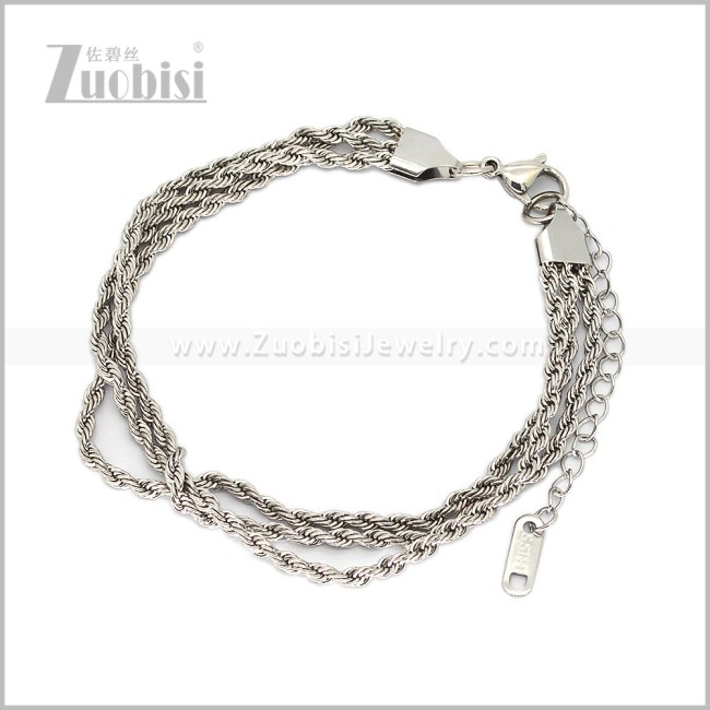 Stainless Steel Bracelets b011107S