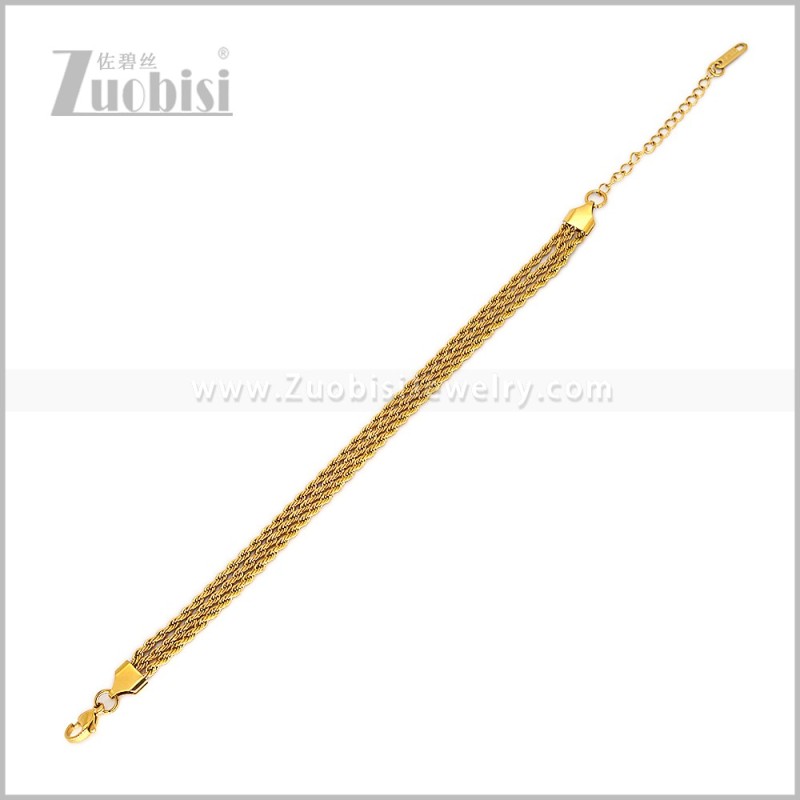 Stainless Steel Bracelets b011107G