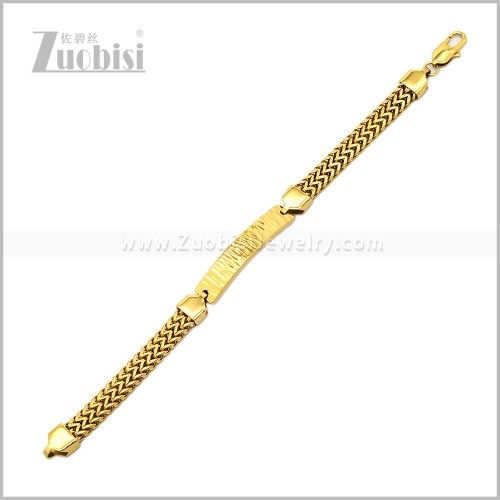 Stainless Steel Bracelets b011098G