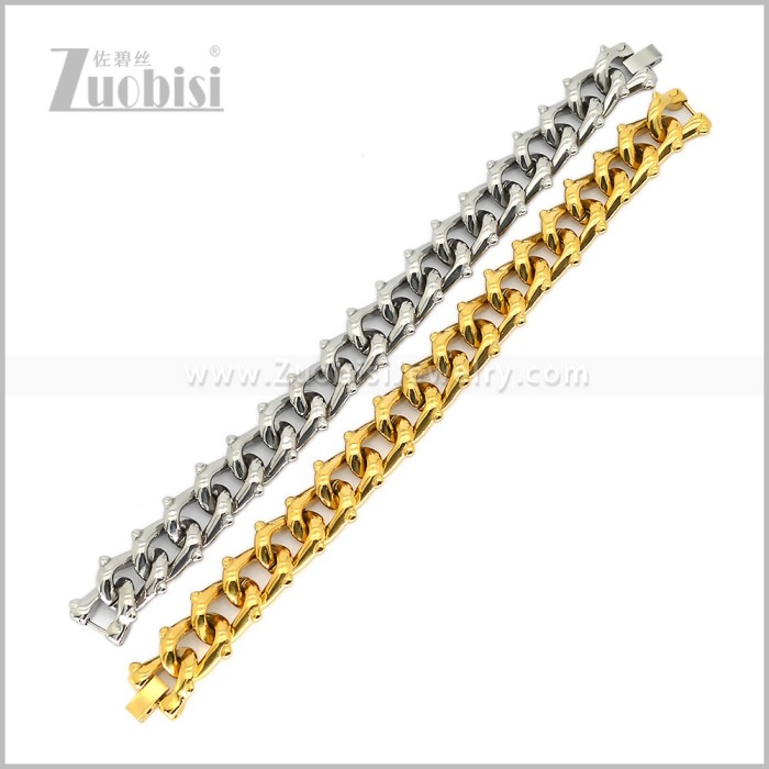Stainless Steel Bracelets b011114S