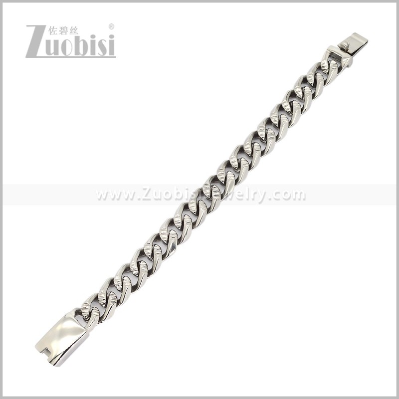 Stainless Steel Bracelets b011116S