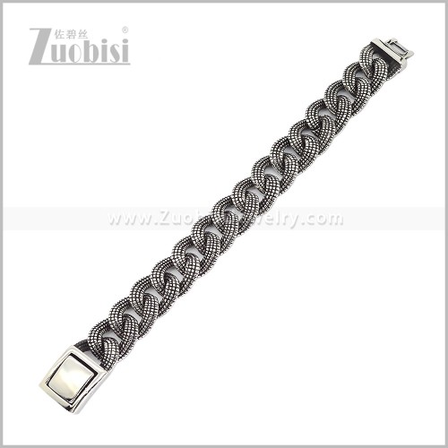Stainless Steel Bracelets b011113S