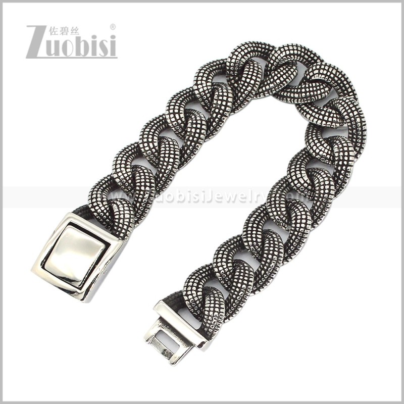 Stainless Steel Bracelets b011113S