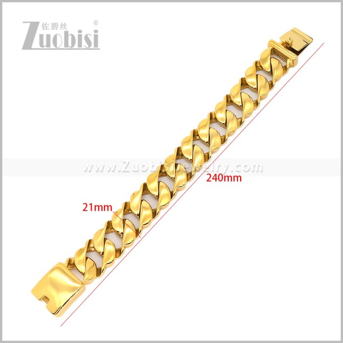 Stainless Steel Bracelets b011117G
