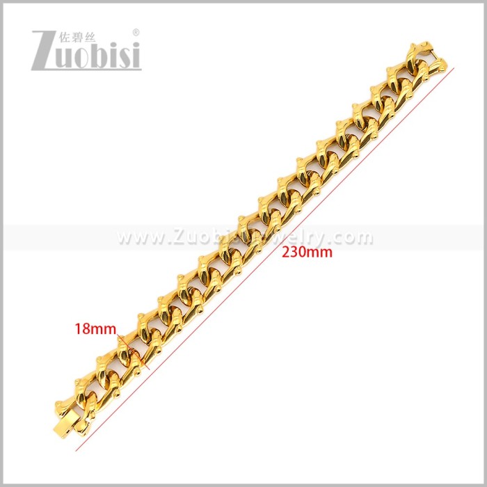 Stainless Steel Bracelets b011114G