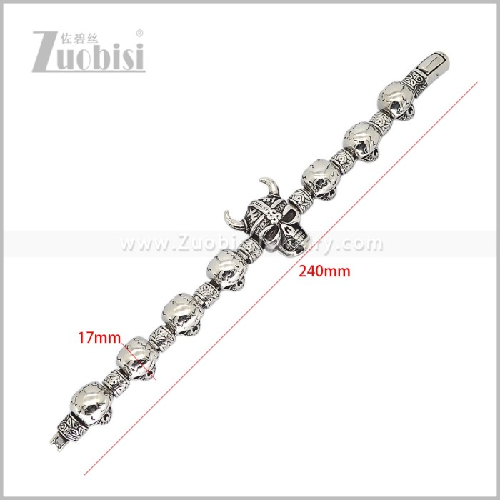 Stainless Steel Bracelets b011115S