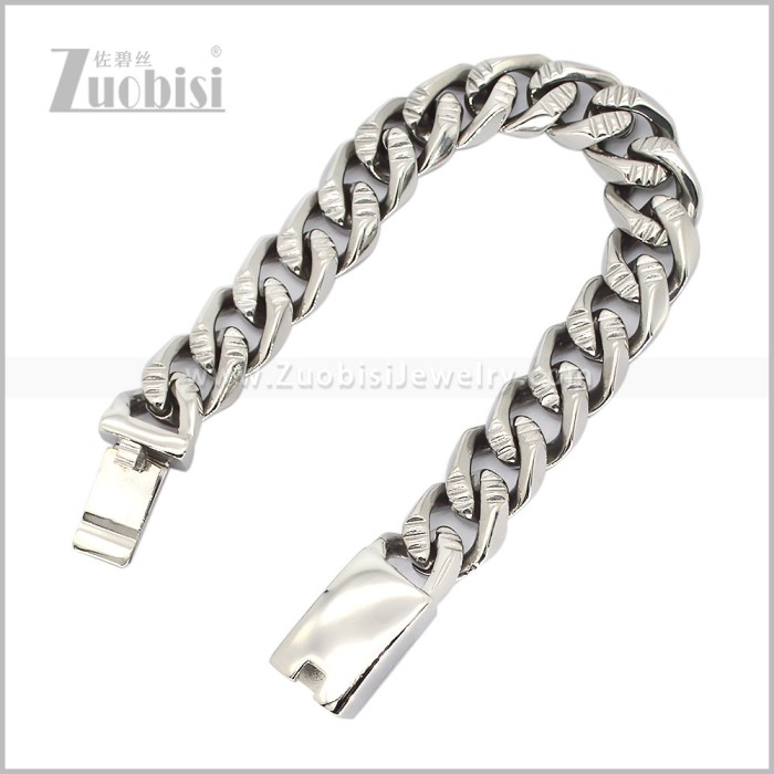 Stainless Steel Bracelets b011116S