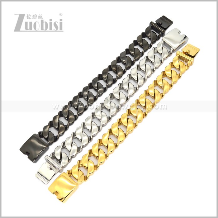 Stainless Steel Bracelets b011117S