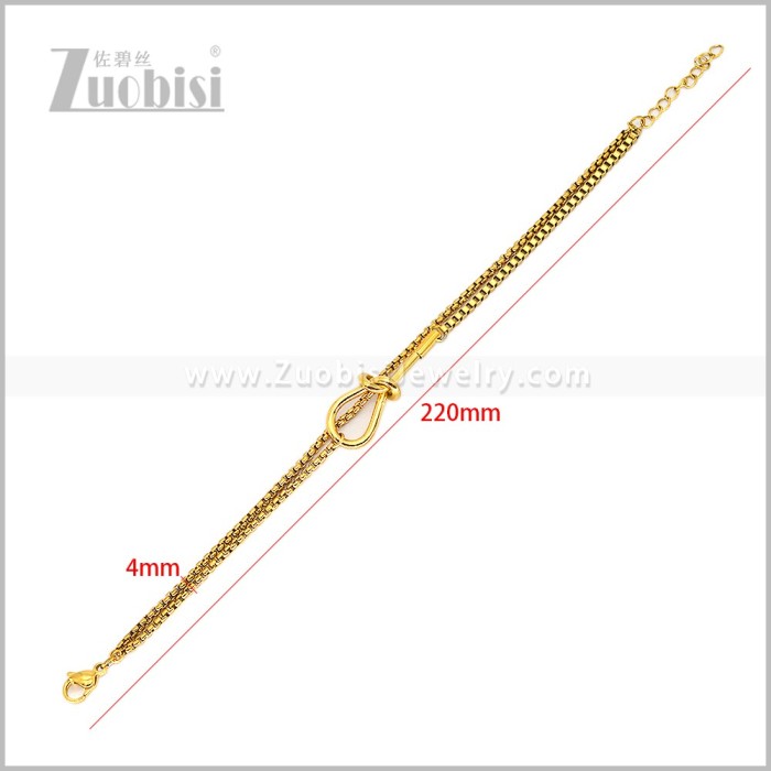 Stainless Steel Bracelets b011118G