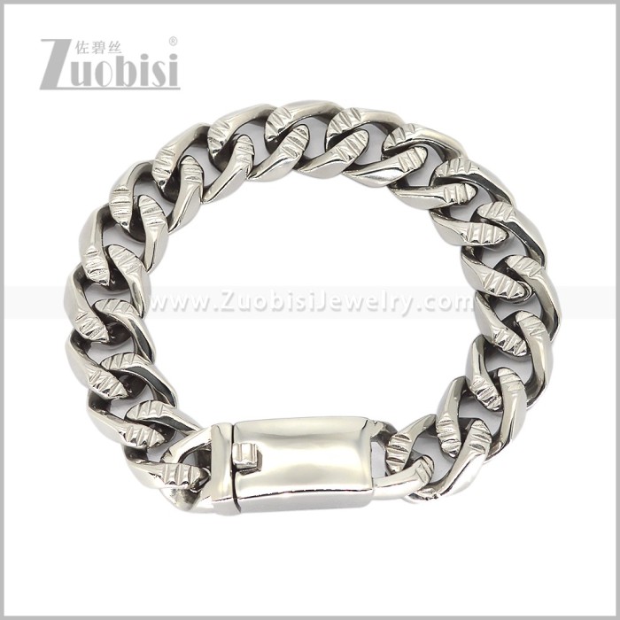 Stainless Steel Bracelets b011116S