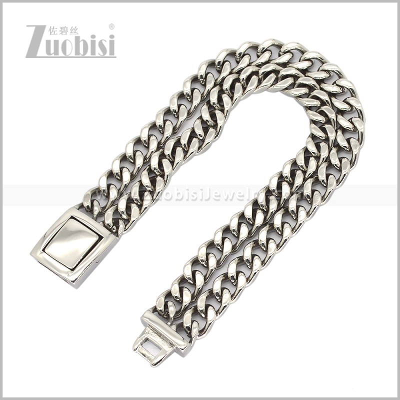 Stainless Steel Bracelets b011112S
