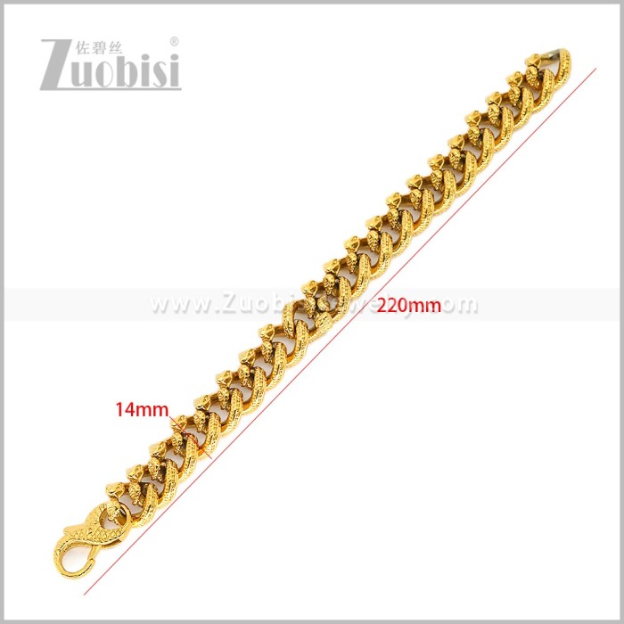 Stainless Steel Bracelets b011111G