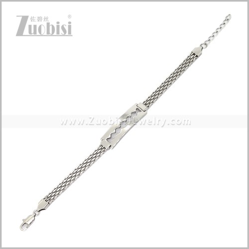Stainless Steel Bracelets b011119S