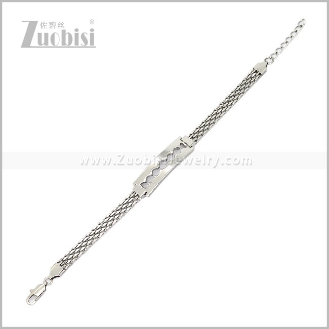 Stainless Steel Bracelets b011119S