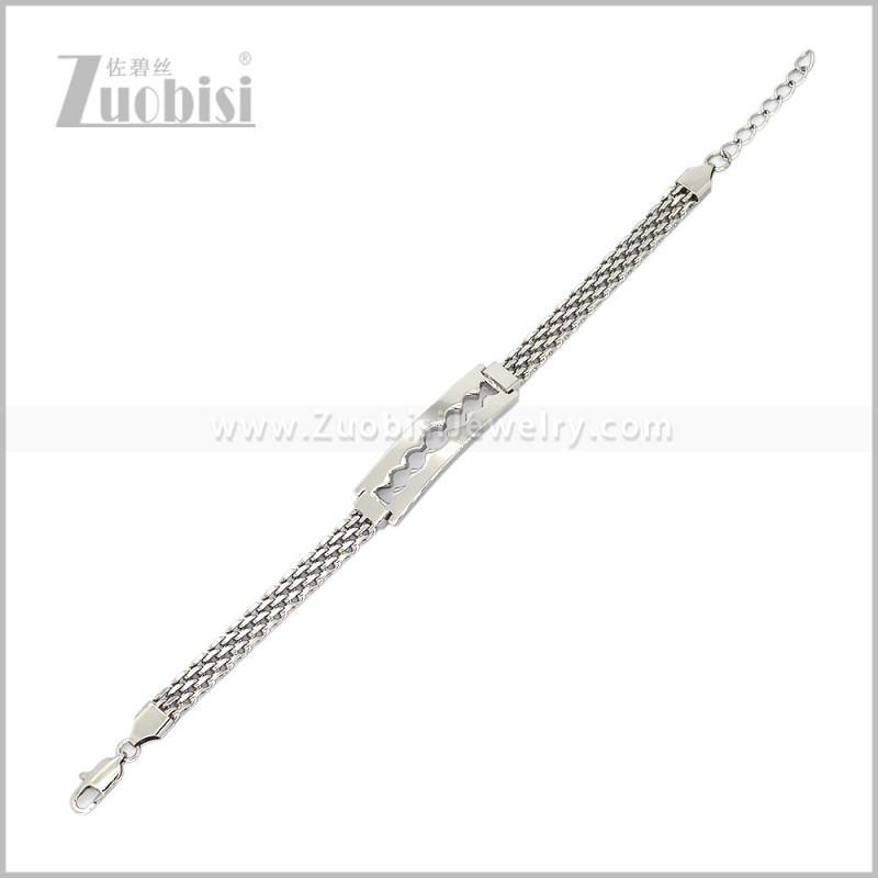 Stainless Steel Bracelets b011119S
