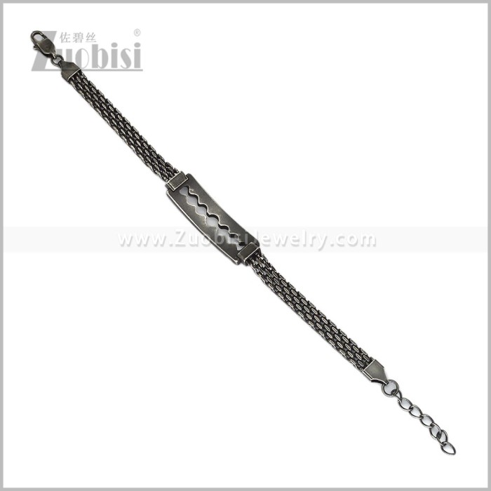 Stainless Steel Bracelets b011119S2