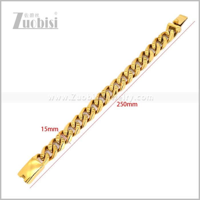 Stainless Steel Bracelets b011116G