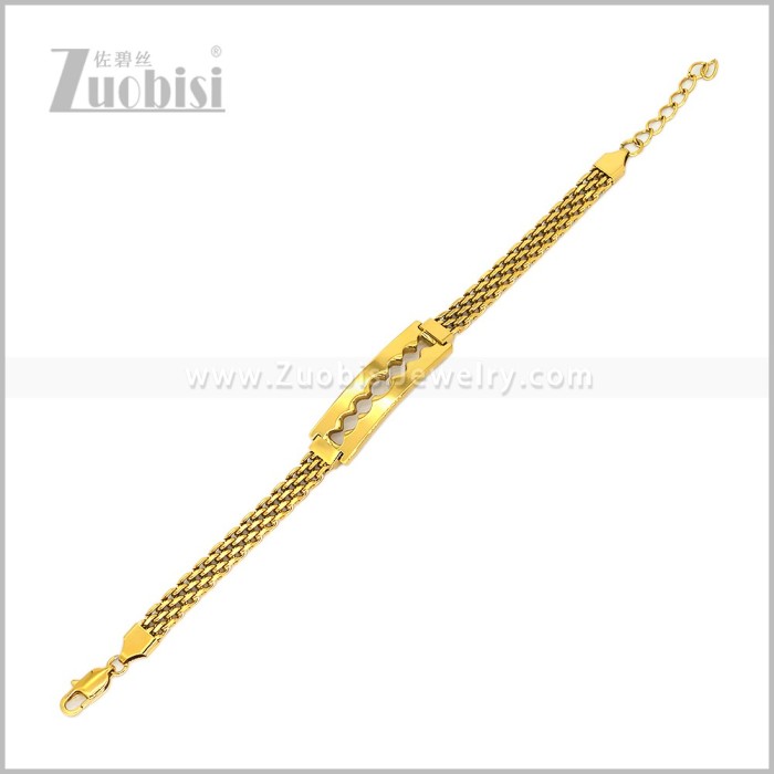 Stainless Steel Bracelets b011119G