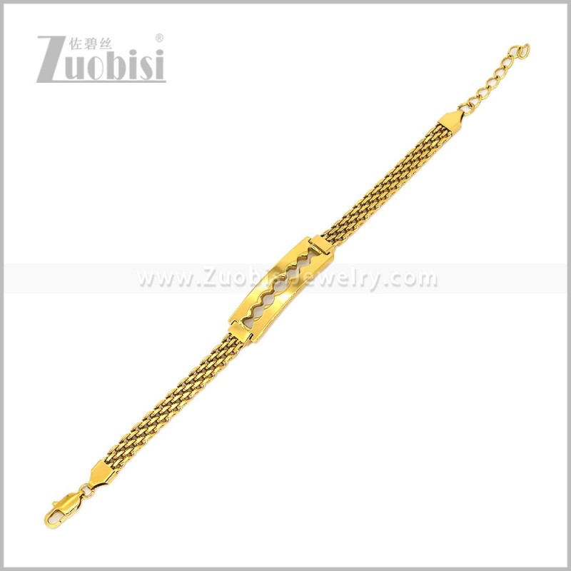 Stainless Steel Bracelets b011119G