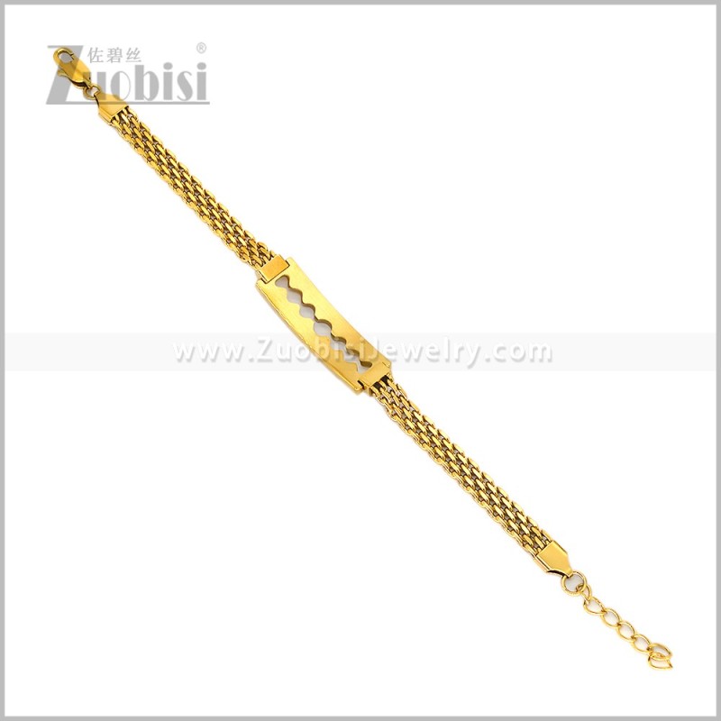 Stainless Steel Bracelets b011119G