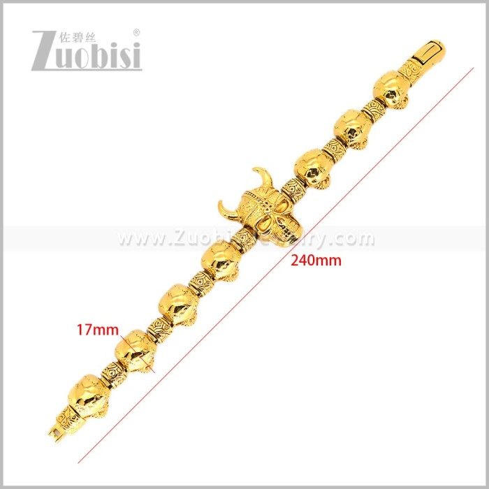 Stainless Steel Bracelets b011115G