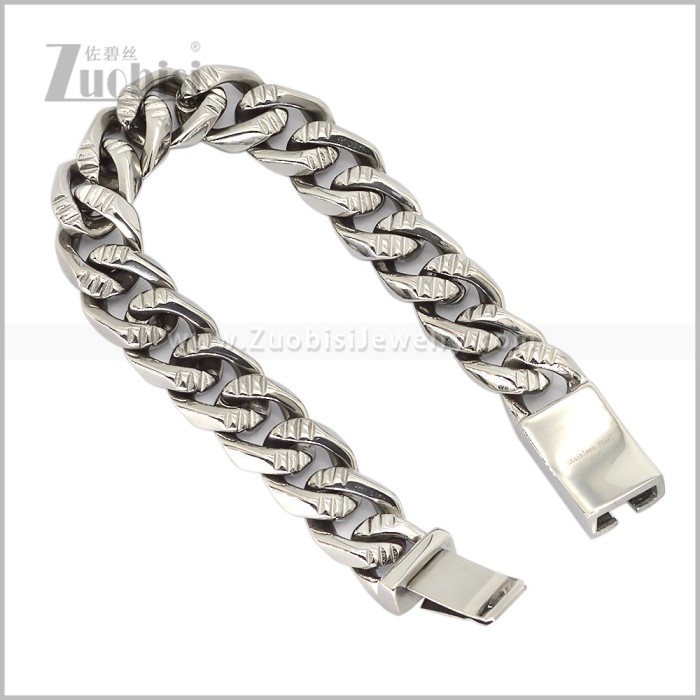Stainless Steel Bracelets b011116S