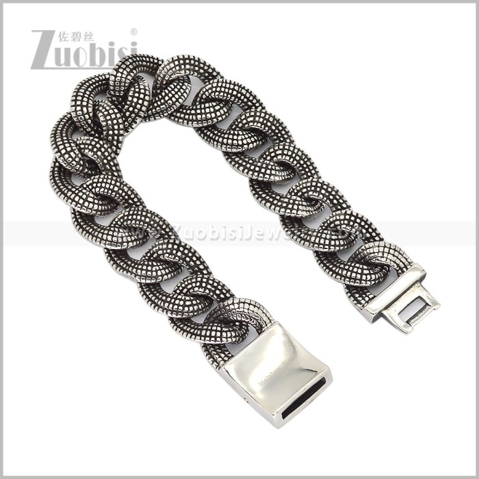 Stainless Steel Bracelets b011113S