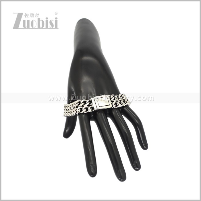 Stainless Steel Bracelets b011112S
