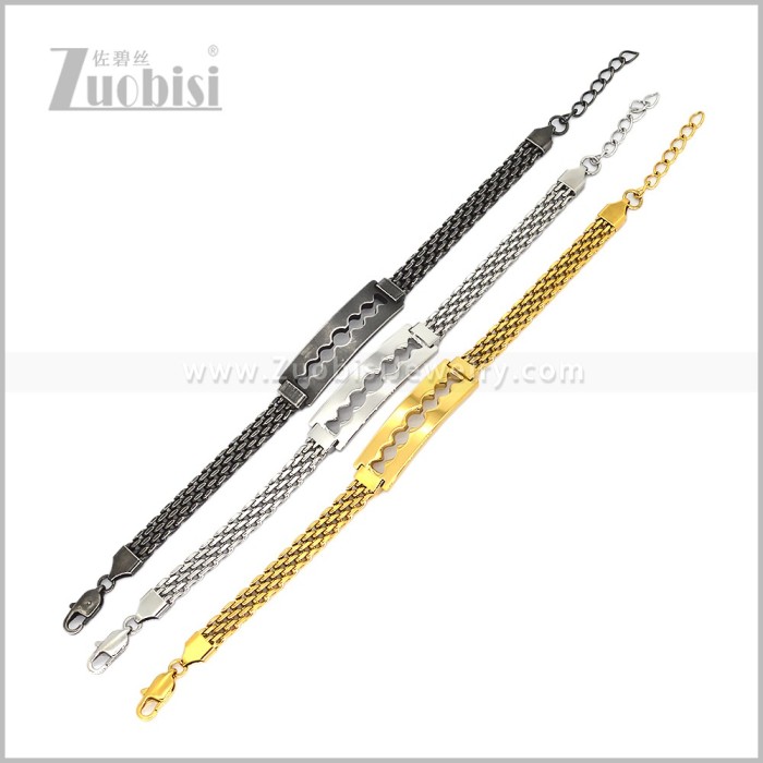 Stainless Steel Bracelets b011119S2