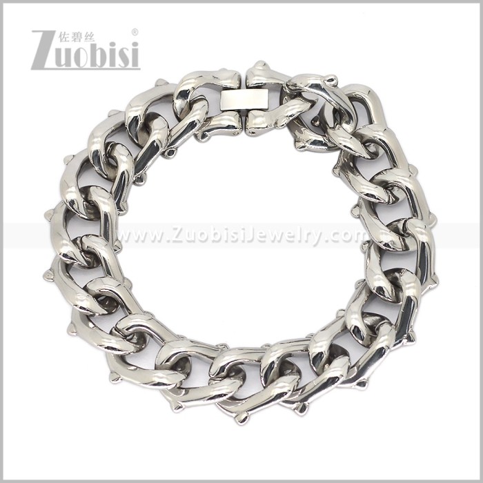 Stainless Steel Bracelets b011114S