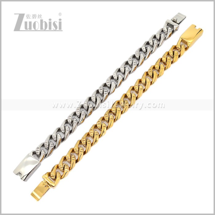 Stainless Steel Bracelets b011116S