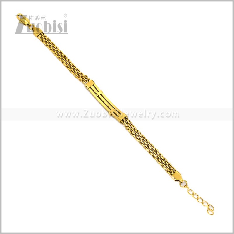 Stainless Steel Bracelets b011131G
