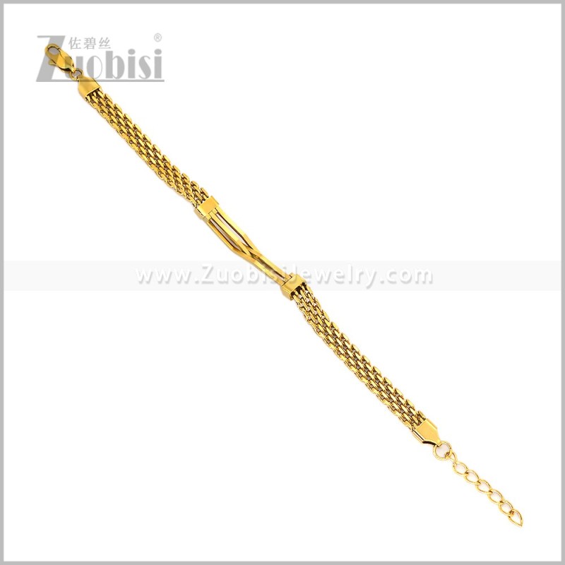 Stainless Steel Bracelets b011128G