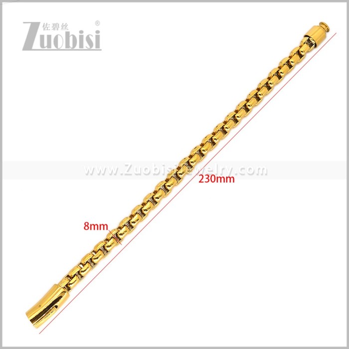 Stainless Steel Bracelets b011132G