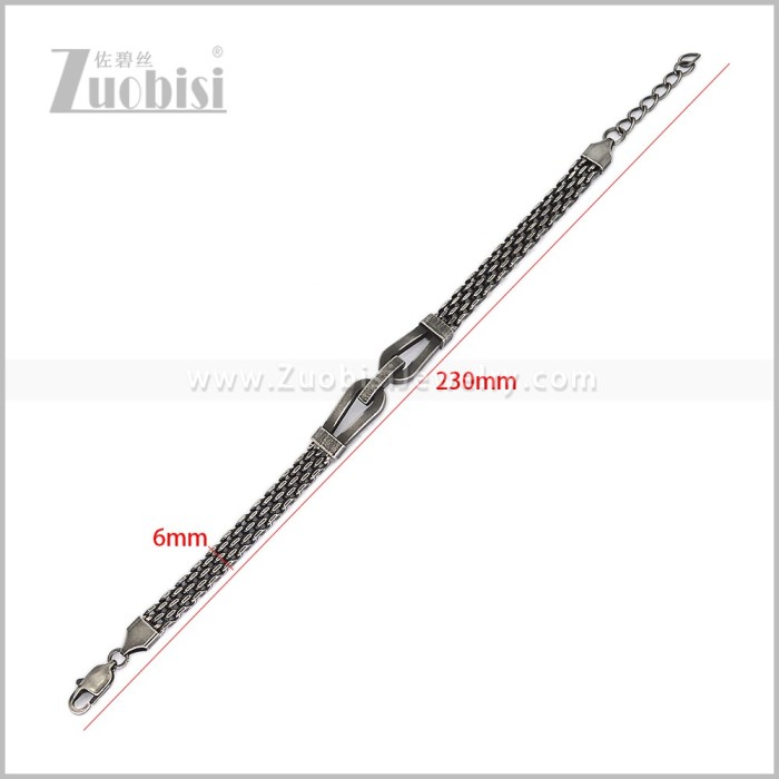 Stainless Steel Bracelets b011127S2
