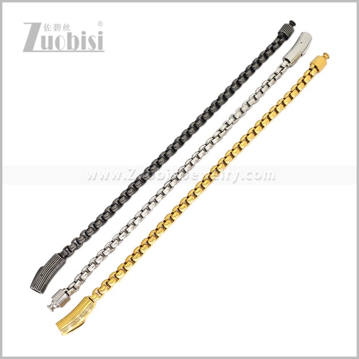 Stainless Steel Bracelets b011122S2