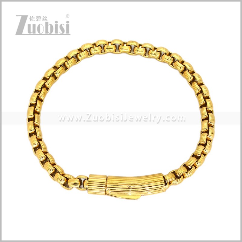 Stainless Steel Bracelets b011122G