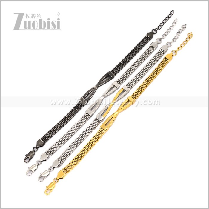 Stainless Steel Bracelets b011130SG