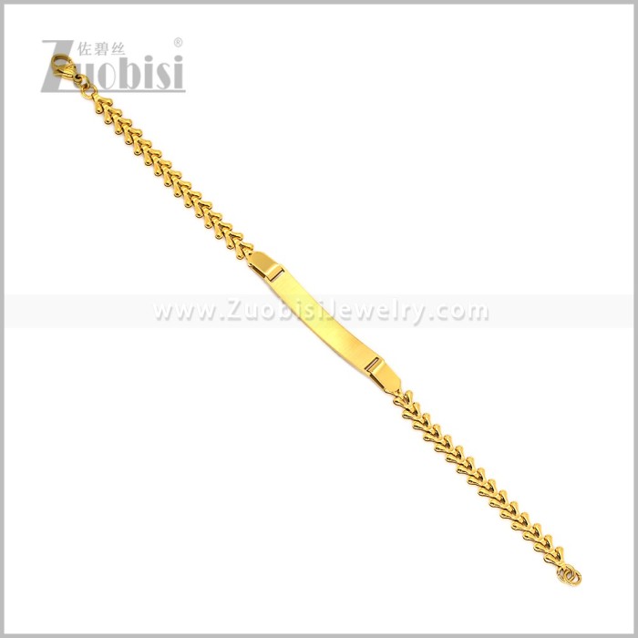 Stainless Steel Bracelets b011124G