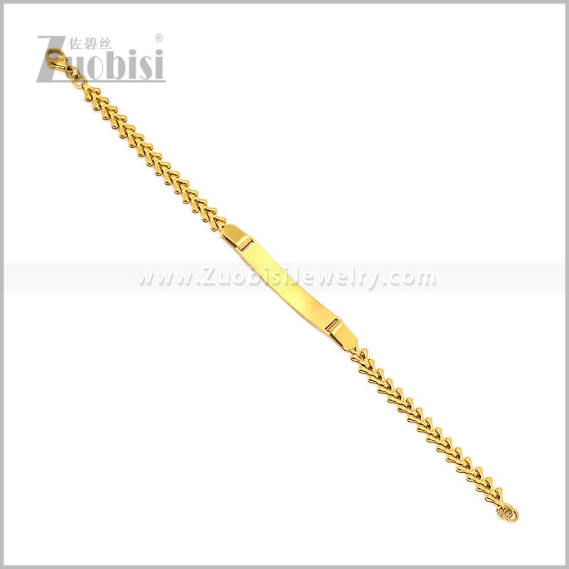 Stainless Steel Bracelets b011124G