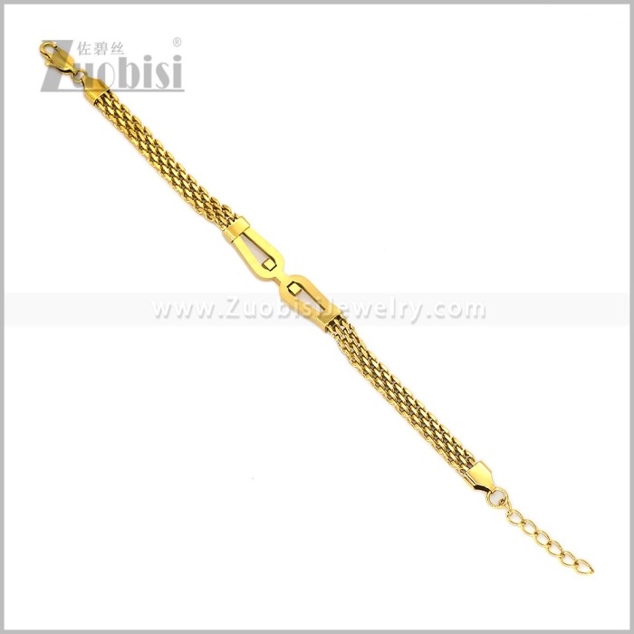 Stainless Steel Bracelets b011127G