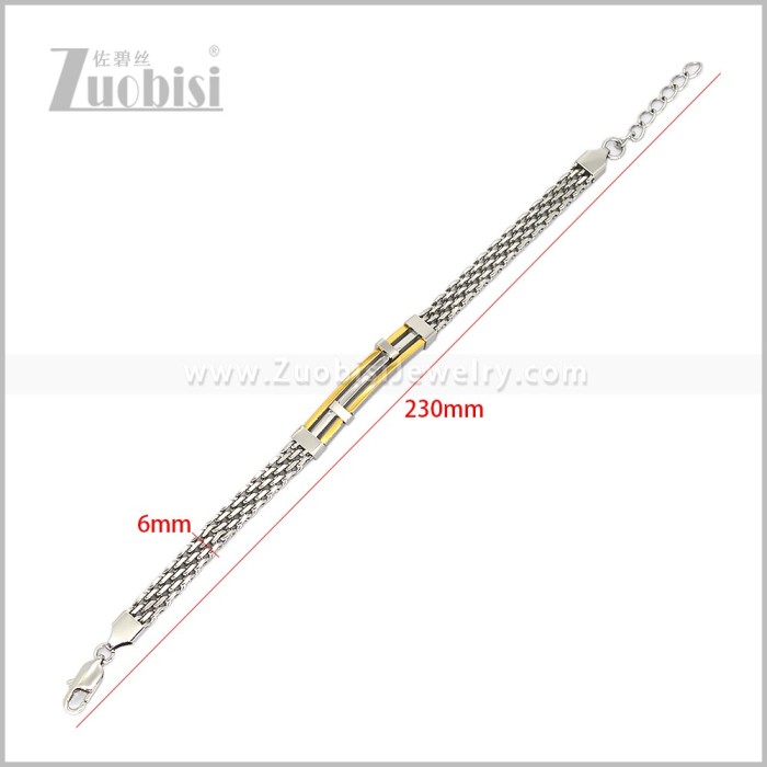 Stainless Steel Bracelets b011131SG