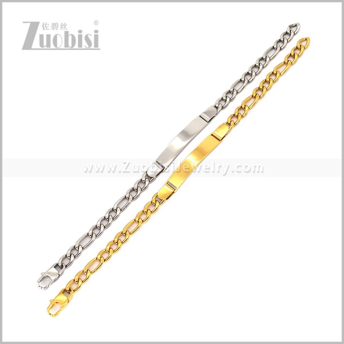 Stainless Steel Bracelets b011126S