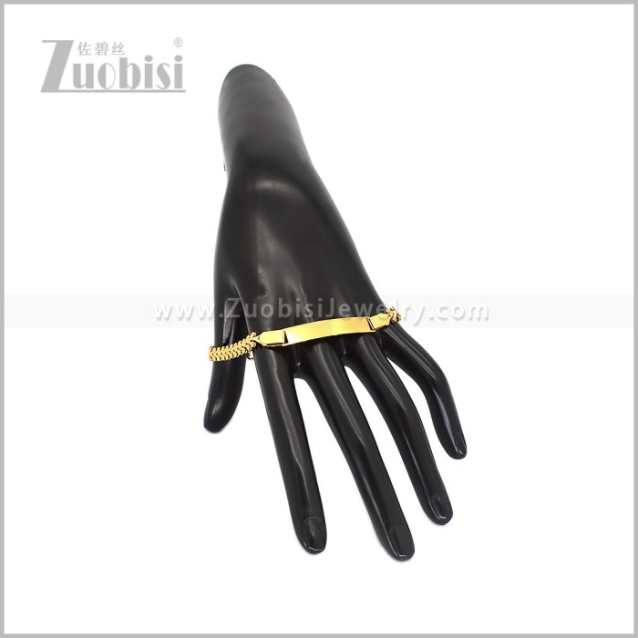 Stainless Steel Bracelets b011124G