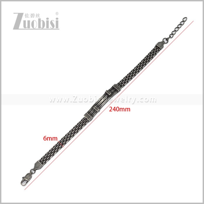 Stainless Steel Bracelets b011131S2