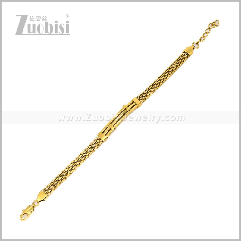Stainless Steel Bracelets b011131G
