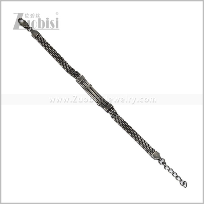 Stainless Steel Bracelets b011131S2