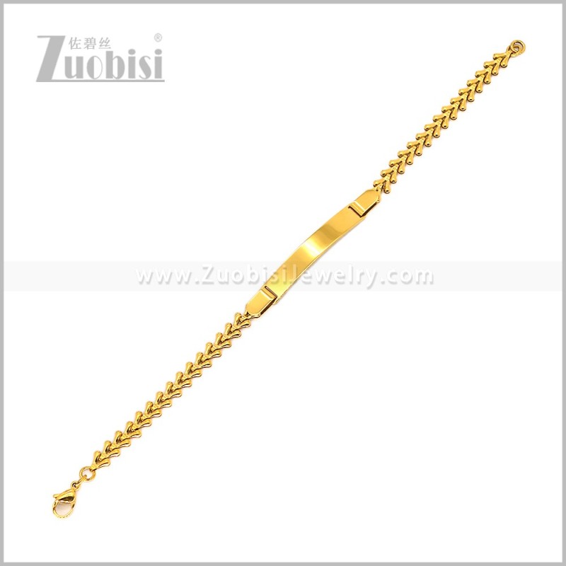 Stainless Steel Bracelets b011124G