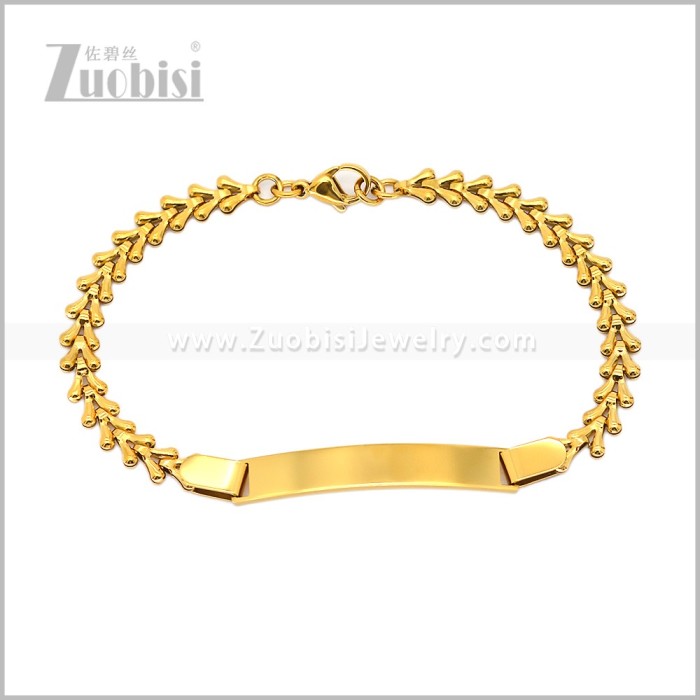 Stainless Steel Bracelets b011124G